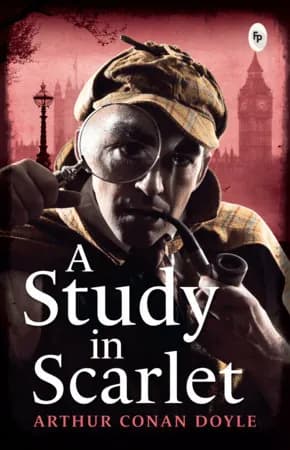 Book cover: A Study in Scarlet