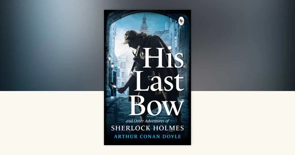 Book cover: His Last Bow