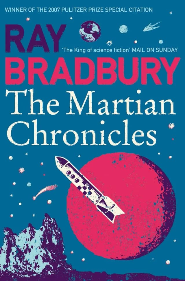 Book cover: The Martian Chronicles