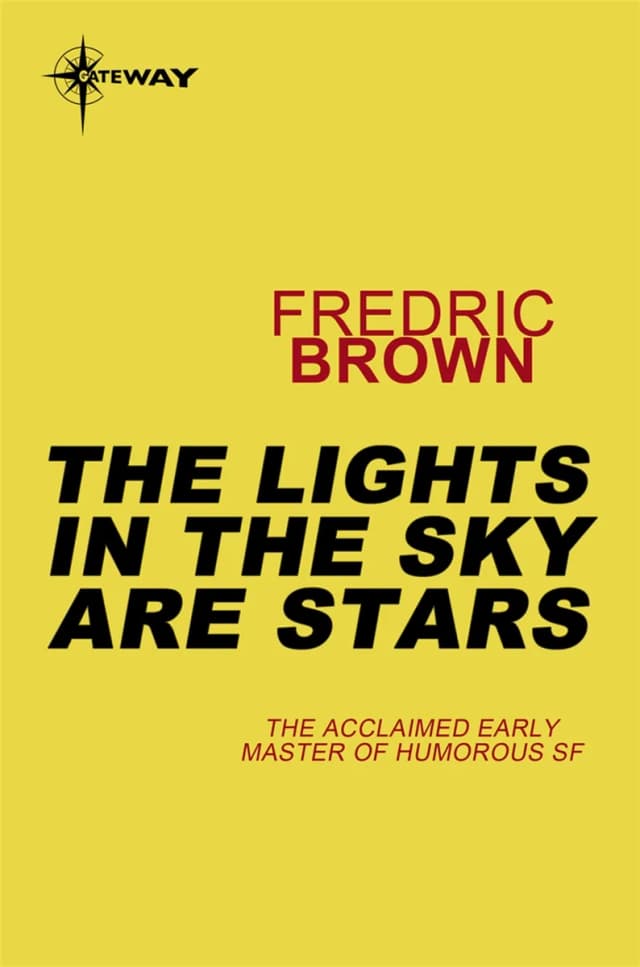 Book cover: The Lights in the Sky are Stars