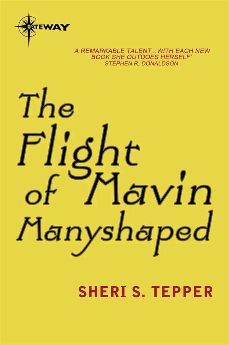 Book cover: The Flight of Mavin Manyshaped