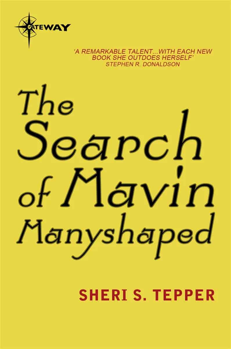 Book cover: The Search of Mavin Manyshaped