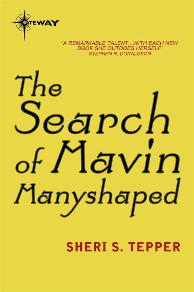 Book cover: The Search of Mavin Manyshaped