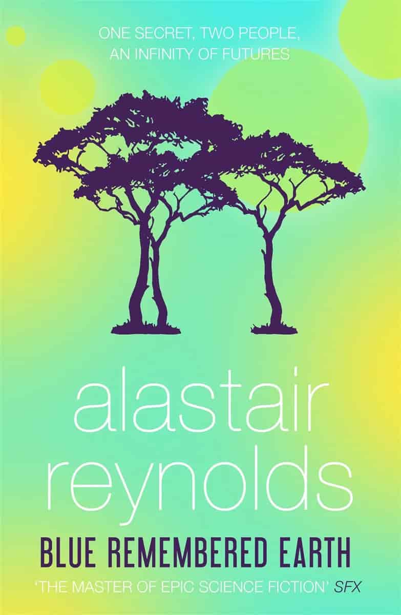 Book cover: Blue Remembered Earth