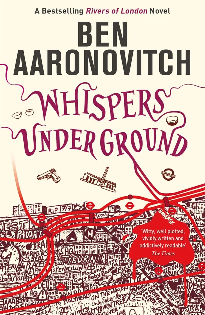 Book cover: Whispers Under Ground