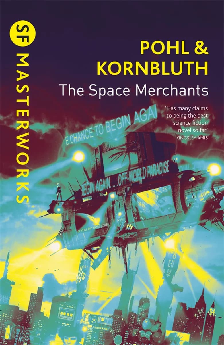 Book cover: The Space Merchants