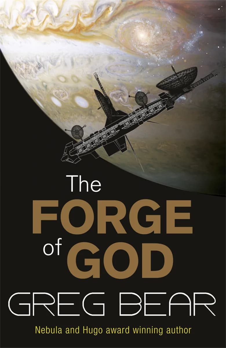 Book cover: The Forge Of God