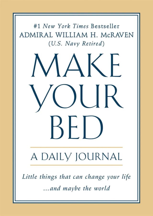 Book cover: Make Your Bed: A Daily Journal