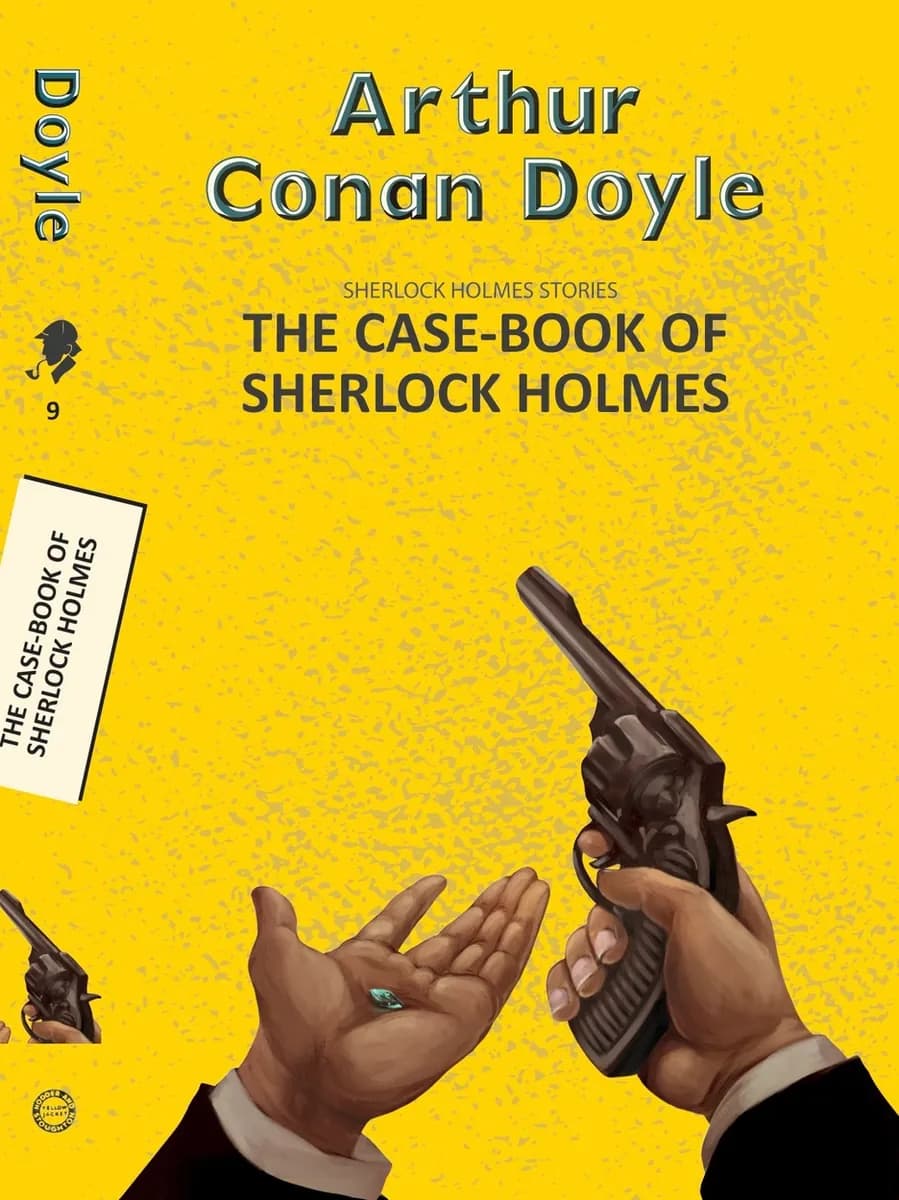 Book cover: The Case-Book of Sherlock Holmes