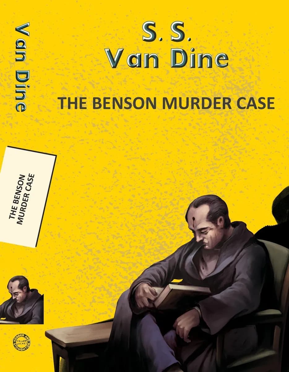 Book cover: The Benson Murder Case