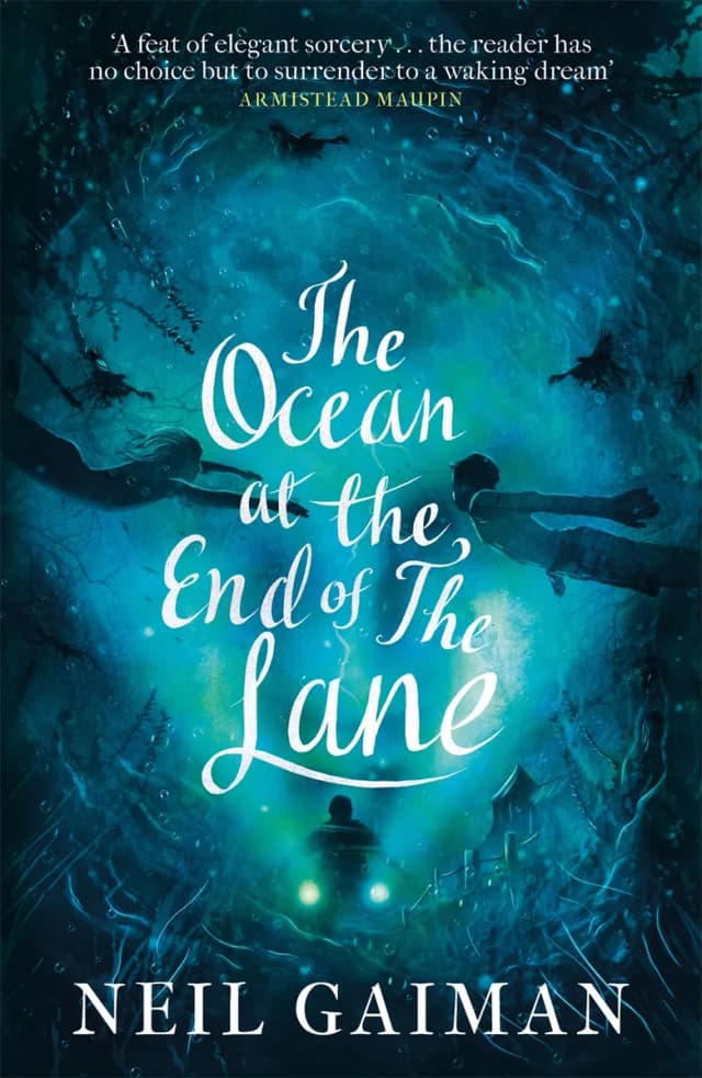 Book cover: The Ocean at the End of the Lane