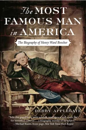 Book cover: The Most Famous Man in America