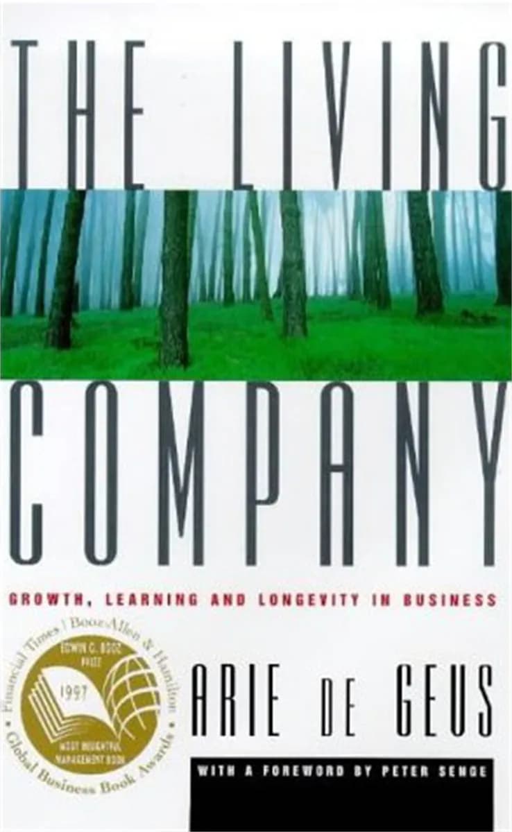 Book cover: The Living Company