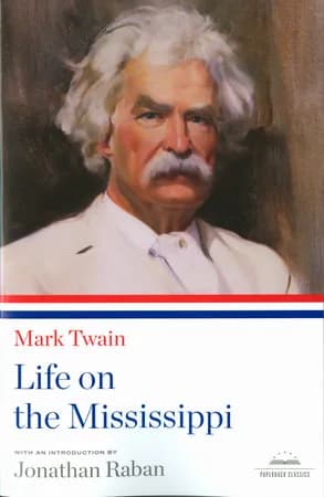 Book cover: Life on the Mississippi
