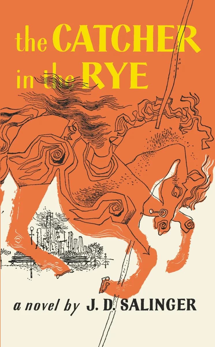 Book cover: The Catcher in the Rye