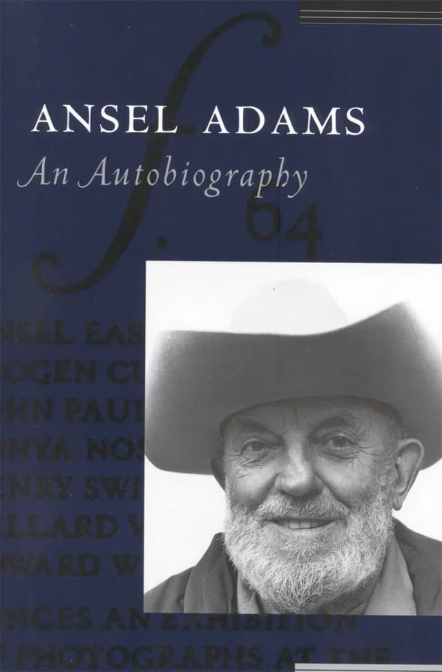 Book cover: Ansel Adams: An Autobiography