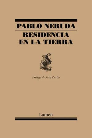Book cover: Residencia en la Tierra / Residence on Earth