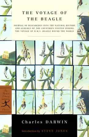 Book cover: The Voyage of the Beagle