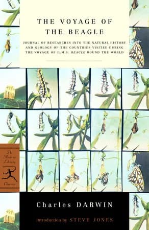 Book cover: The Voyage of the Beagle