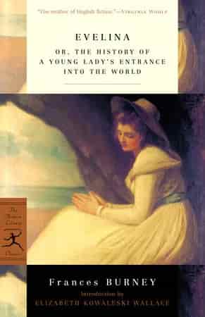 Book cover: Evelina