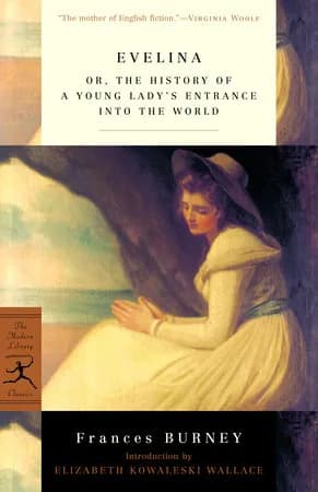 Book cover: Evelina
