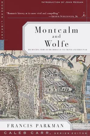 Book cover: Montcalm and Wolfe