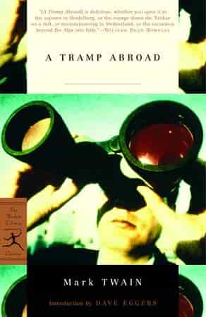 Book cover: A Tramp Abroad