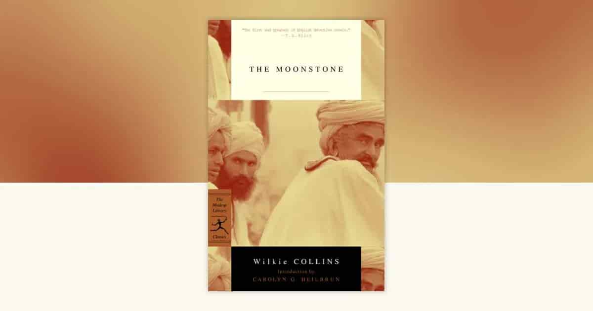 Book cover: The Moonstone