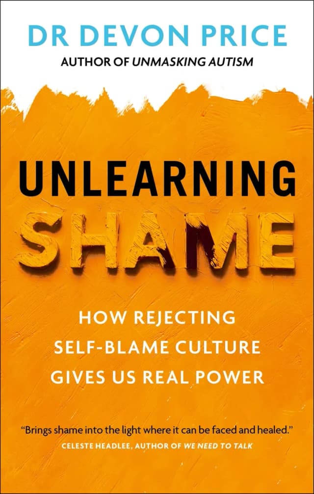 Book cover: Unlearning Shame