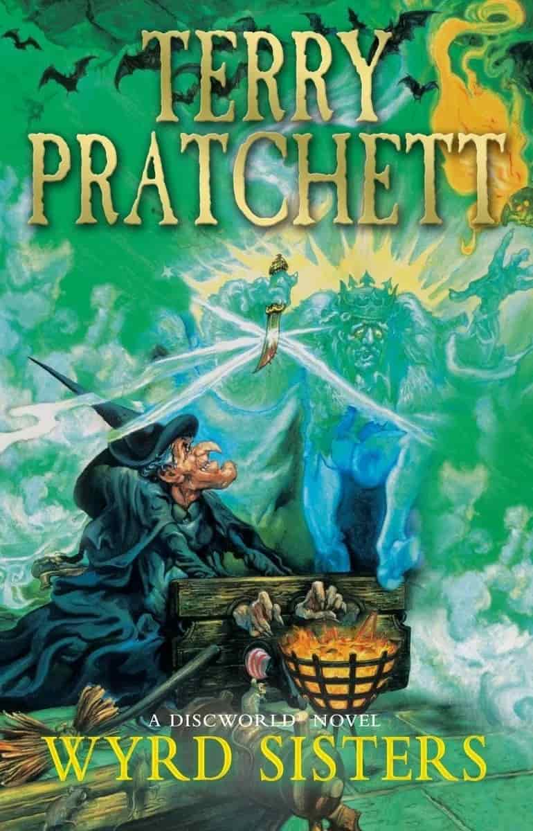 Book cover: Wyrd Sisters