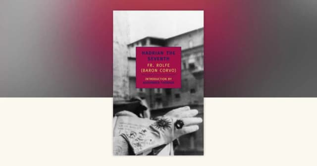 Book cover: Hadrian the Seventh