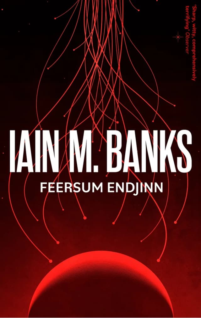 Book cover: Feersum Endjinn