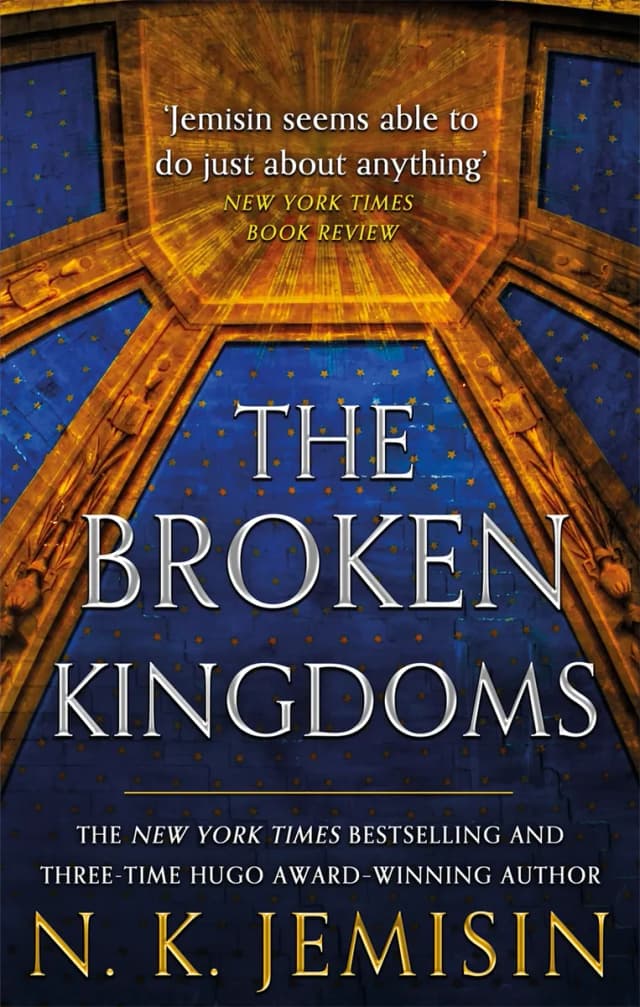 Book cover: The Broken Kingdoms