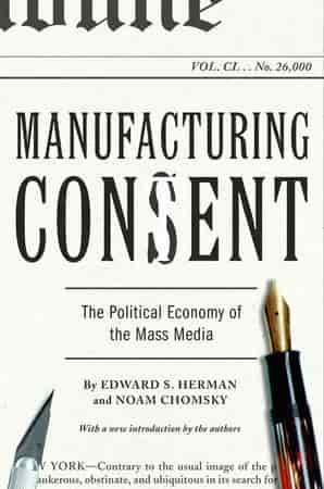 Book cover: Manufacturing Consent