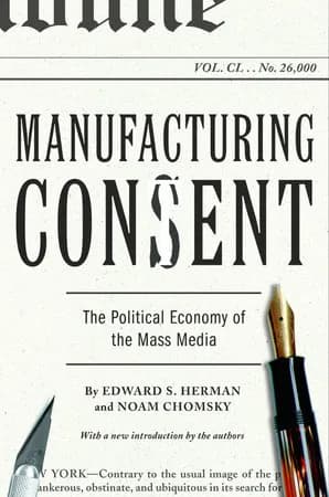 Book cover: Manufacturing Consent