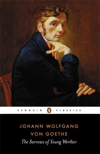 Book cover: The Sorrows of Young Werther