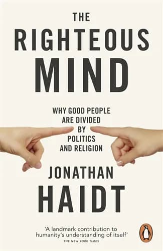 Book cover: The Righteous Mind
