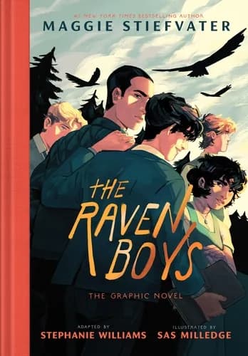 Book cover: The Raven Boys