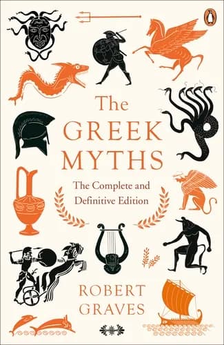 Book cover: The Greek Myths