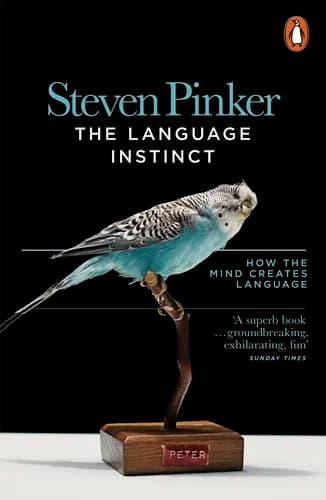 Book cover: The Language Instinct