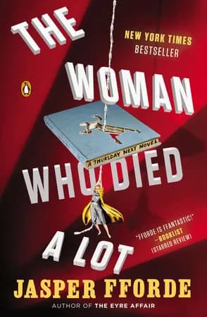 Book cover: The Woman Who Died a Lot