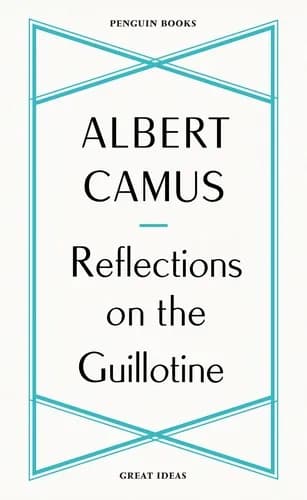 Book cover: Reflections on the Guillotine