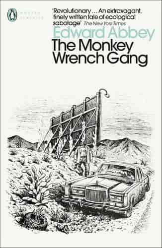 Book cover: The Monkey Wrench Gang