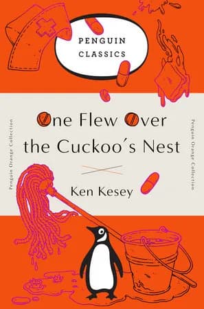 Book cover: One Flew Over the Cuckoo's Nest