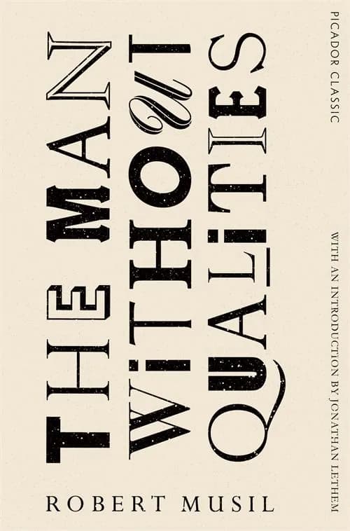 Book cover: The Man Without Qualities