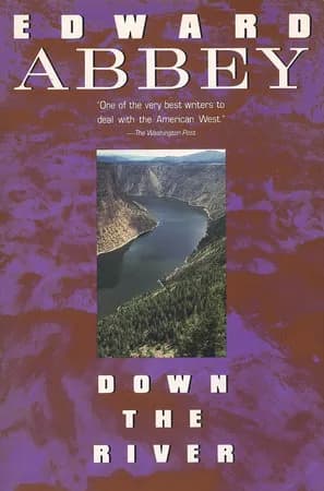 Book cover: Down the River