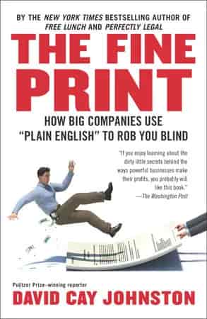 Book cover: The Fine Print