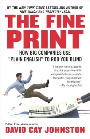 Book cover: The Fine Print