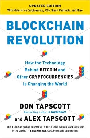 Book cover: Blockchain Revolution