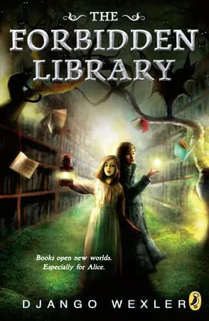 Book cover: The Forbidden Library